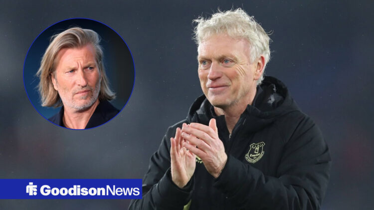 David Moyes Robbie Savage Everton