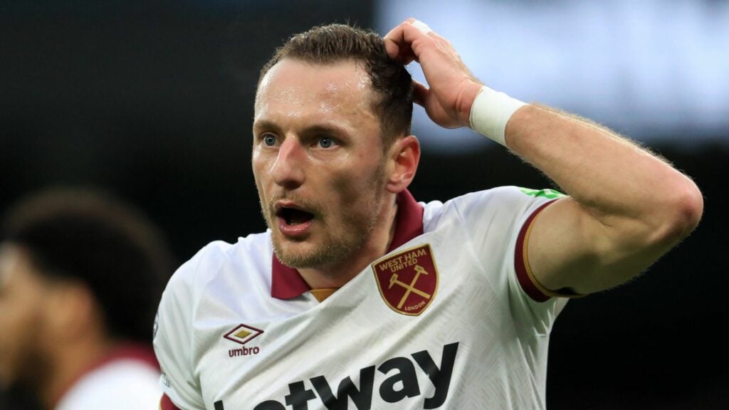 West Ham United defender Vladimir Coufal