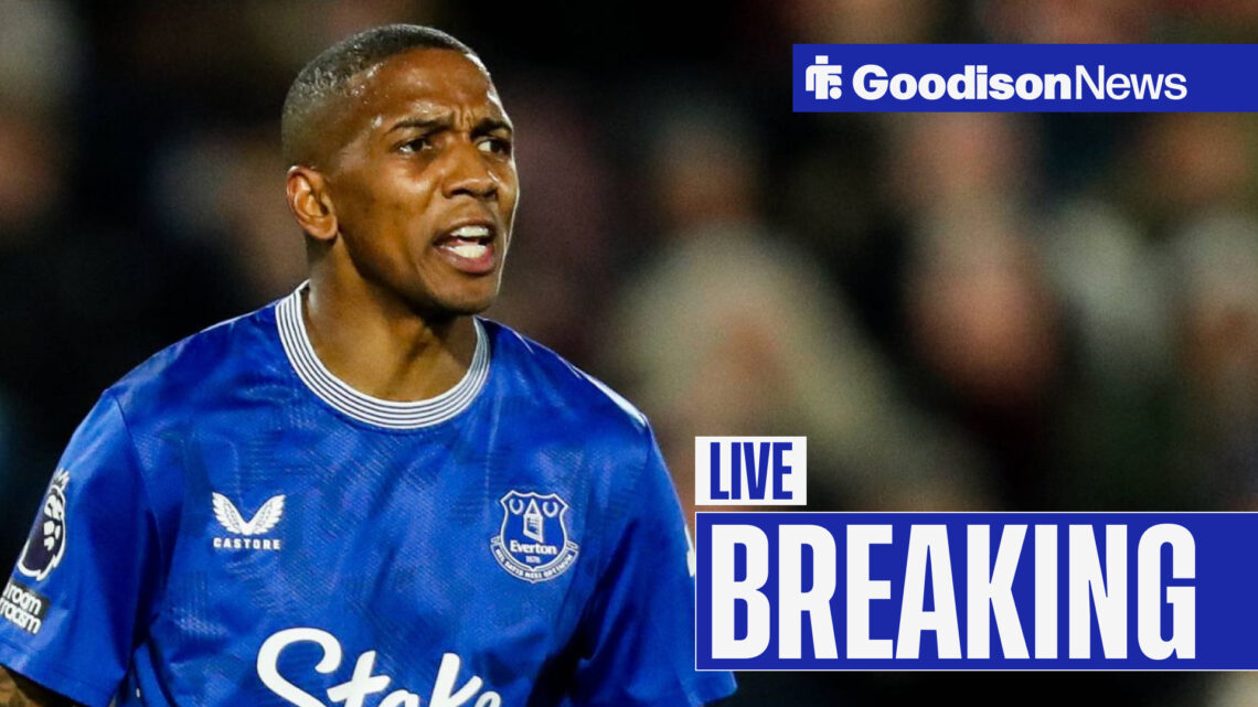 Ashley Young is set to leave Everton.