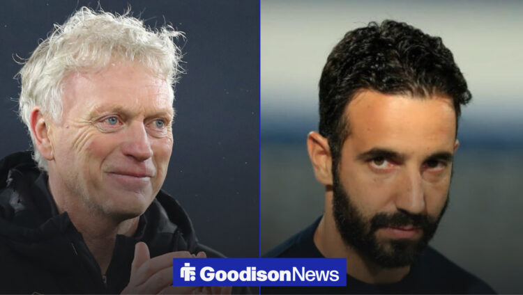 David Moyes and Ruben Amorim