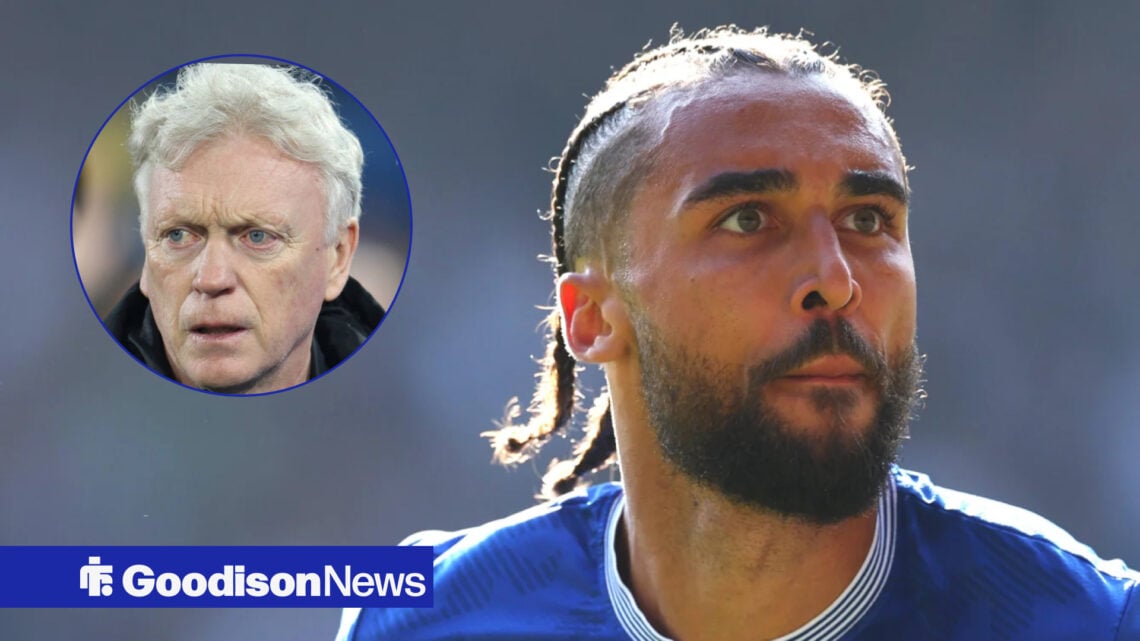 David Moyes and Dominic Calvert-Lewin