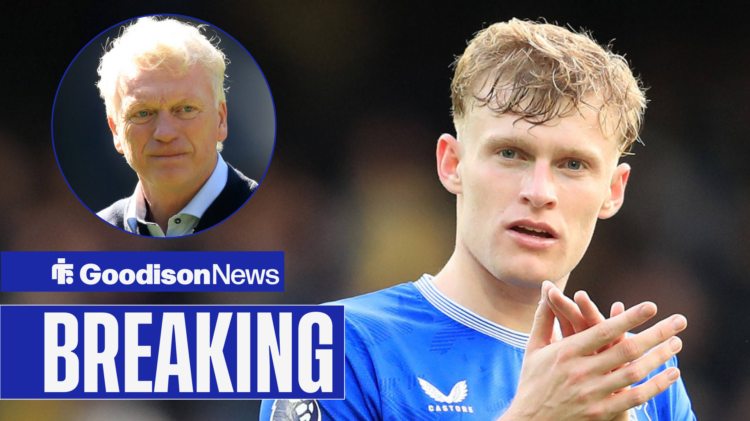 Everton Jarrad Branthwaite David Moyes
