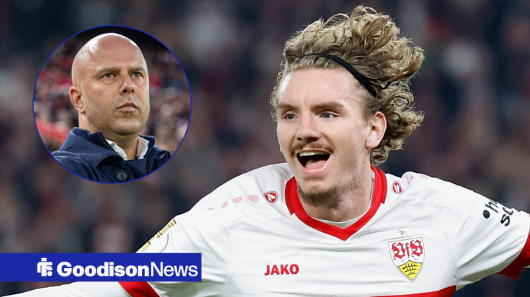 Everton Liverpool Nick Woltemade Arne Slot