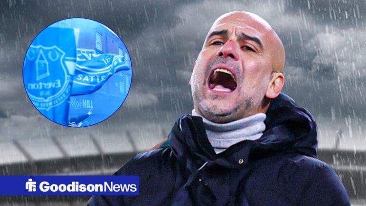 Everton Manchester City Pep Guardiola