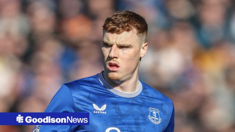 Jake O'Brien starred away from Everton.