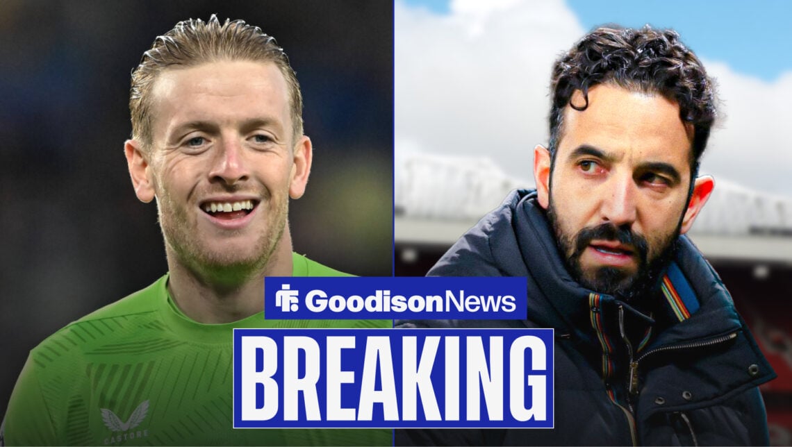 Jordan Pickford has been linked to Manchester United