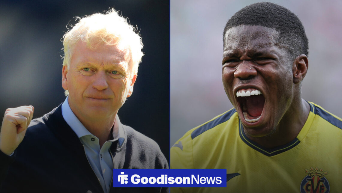 Thierno Barry, David Moyes, Everton