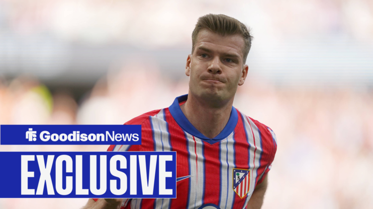 Everton potential signing Alexander Sorloth.