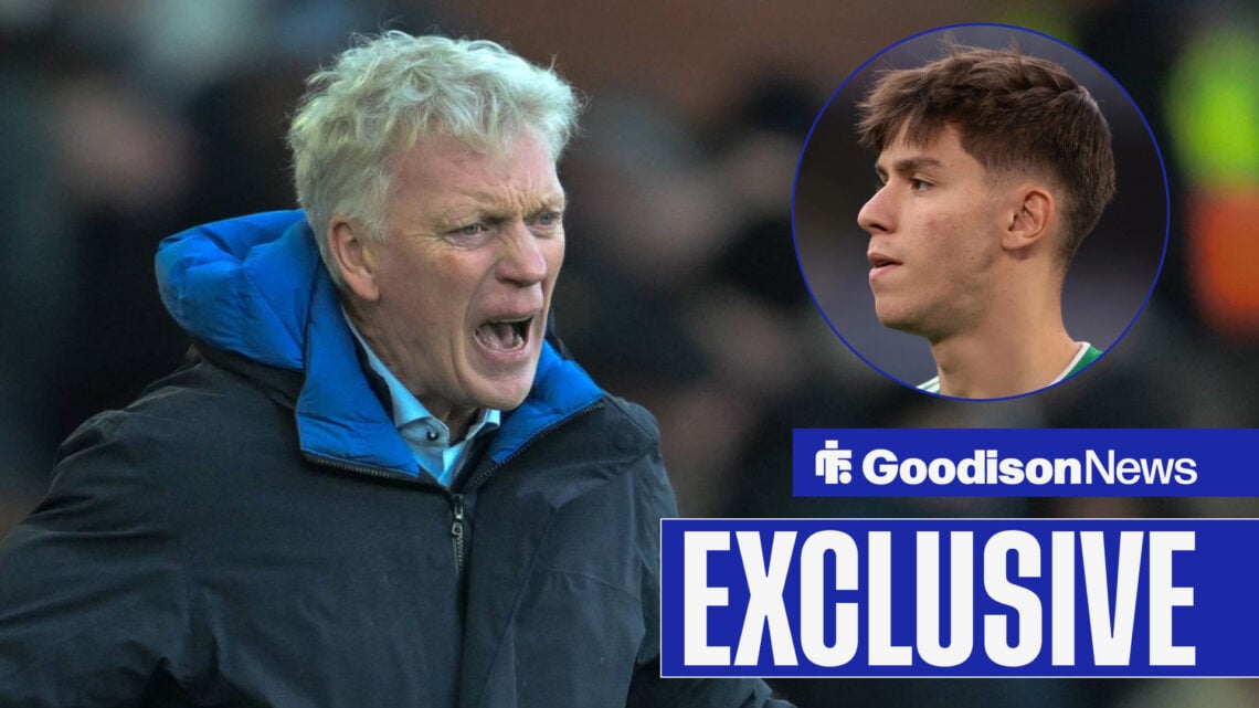Exclusive news as David Moyes shouts at Everton target Georgios Vagiannidis.