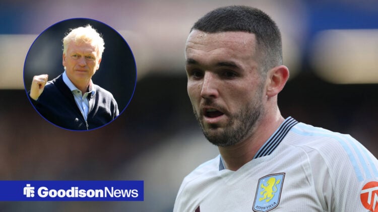 David Moyes could bring John McGinn to Everton.