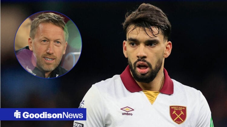 Graham Potter could unleash Lucas Paqueta against Everton.