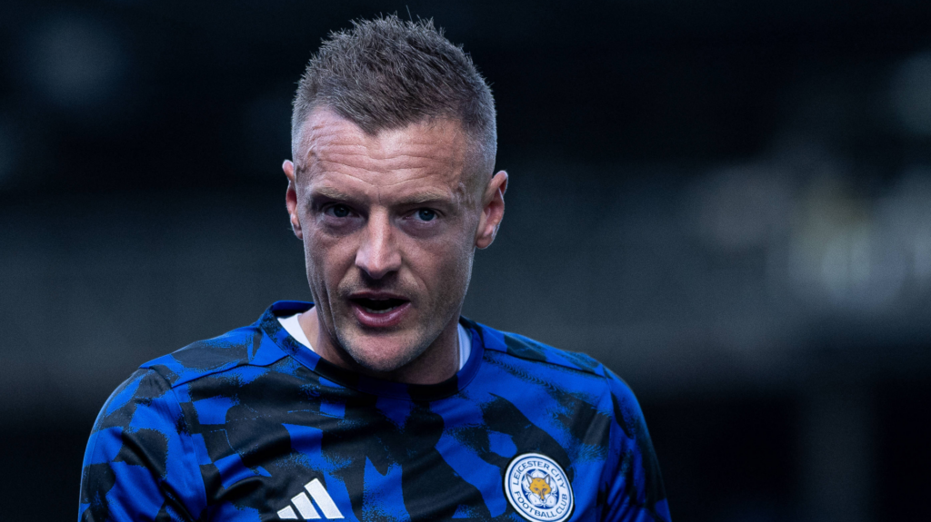 Everton-linked free agent striker Jamie Vardy.