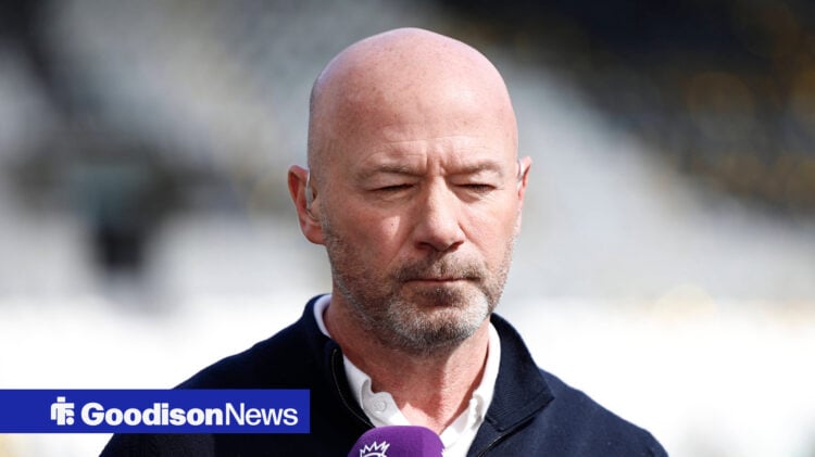 Alan Shearer in anguish