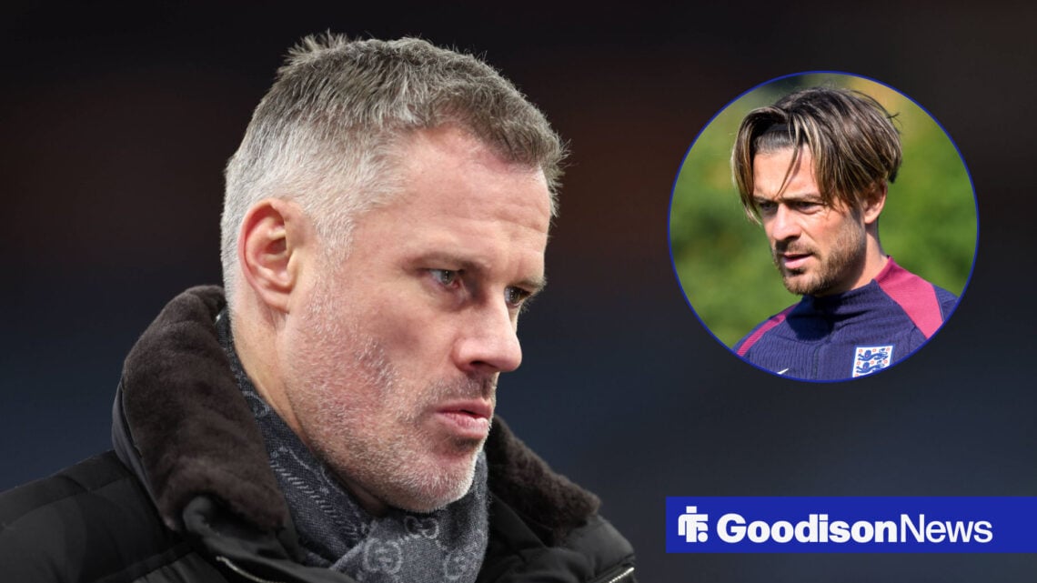 Jamie Carragher and Jack Grealish
