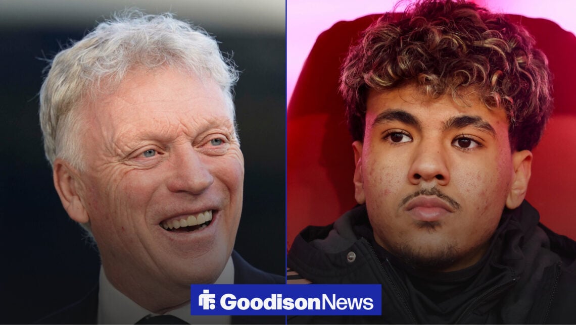 David Moyes, Adam Aznou, Everton