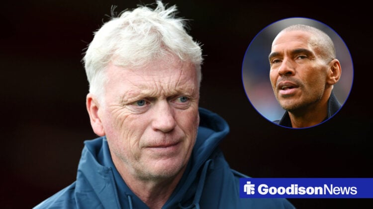 David Moyes and Stan Collymore