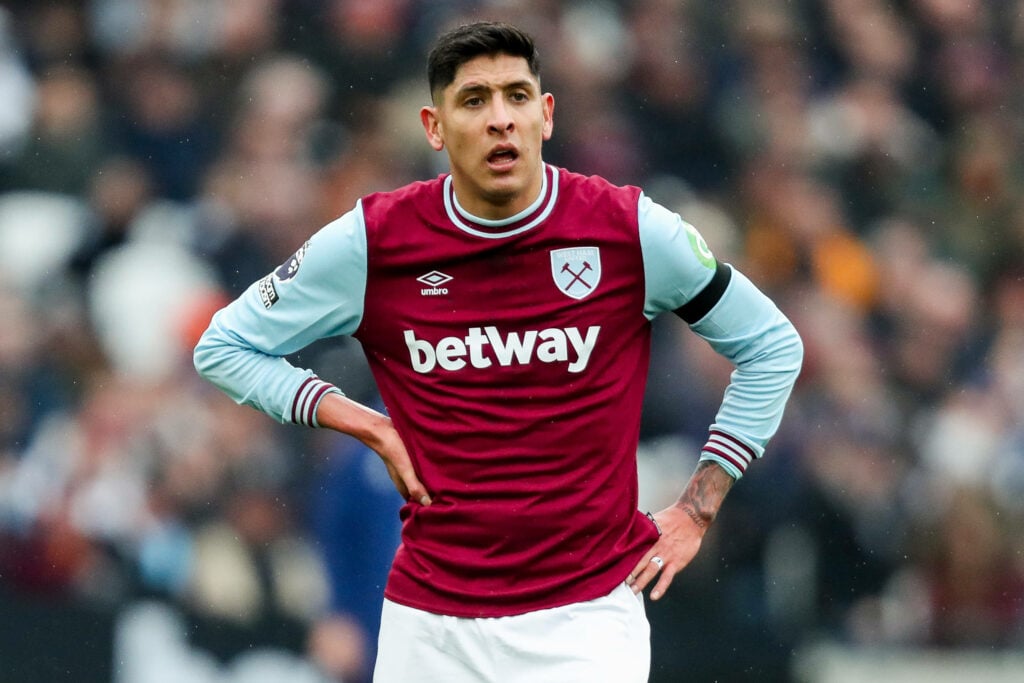 Everton-linked Edson Alvarez playing at West Ham United