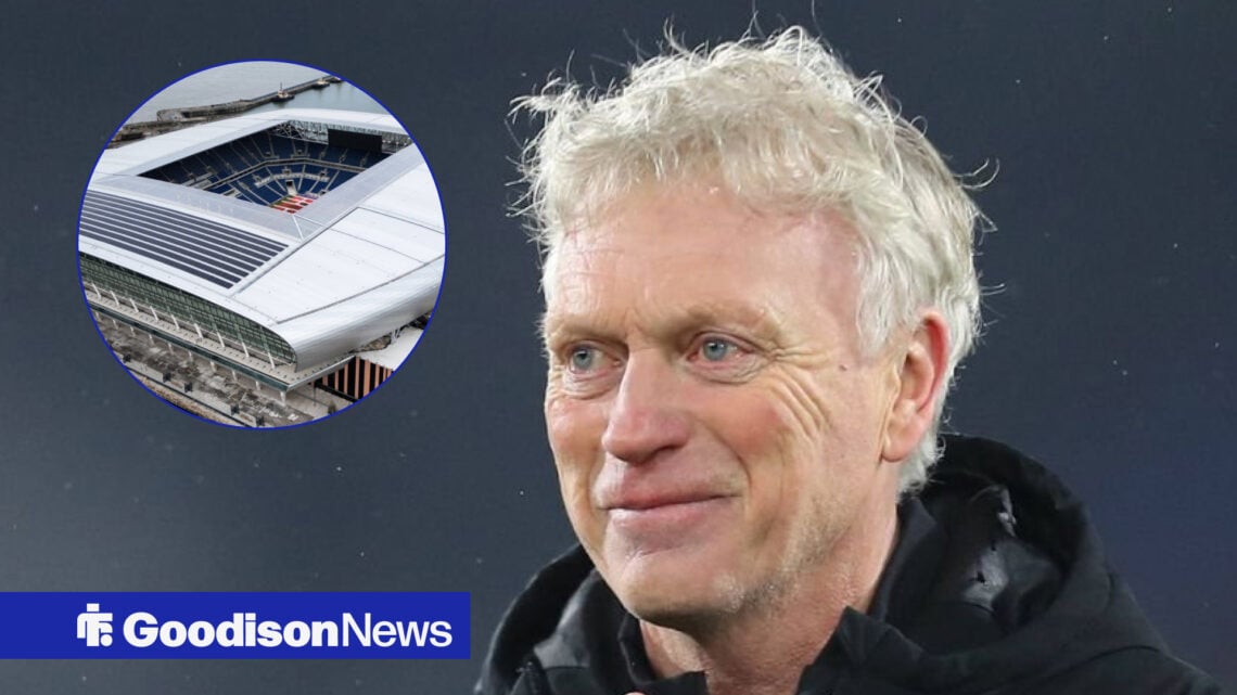 Everton manager David Moyes will lead them into the new Hill Dickinson Stadium.