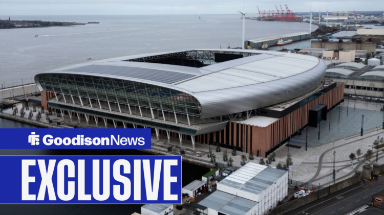 Goodison News exclusive of Everton's Hill Dickinson Stadium.