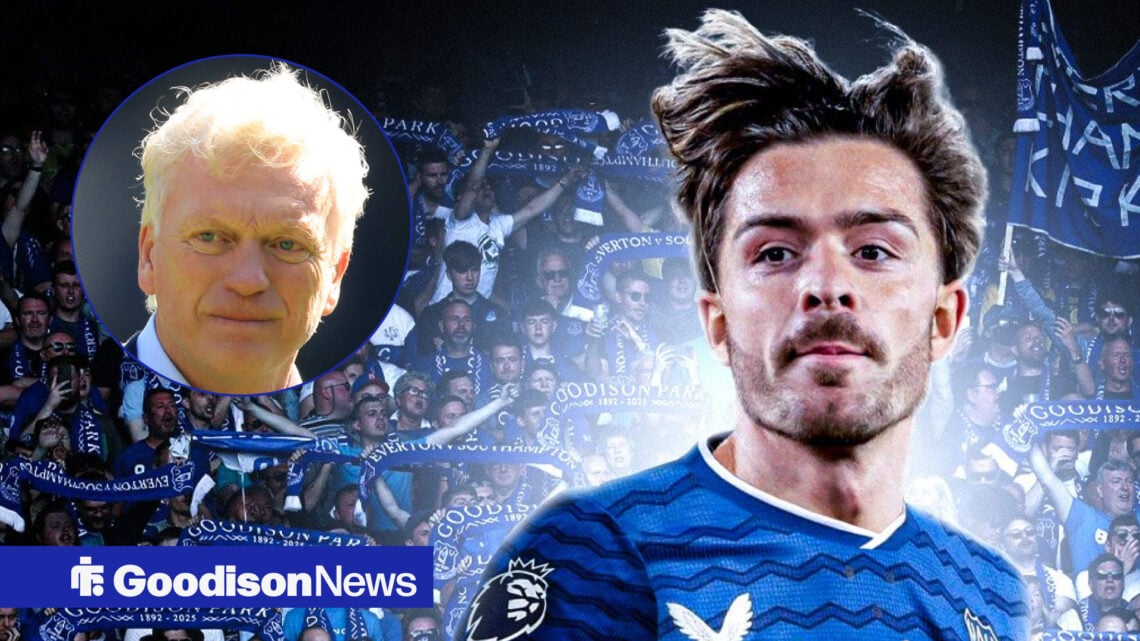 Jack Grealish, David Moyes, Everton
