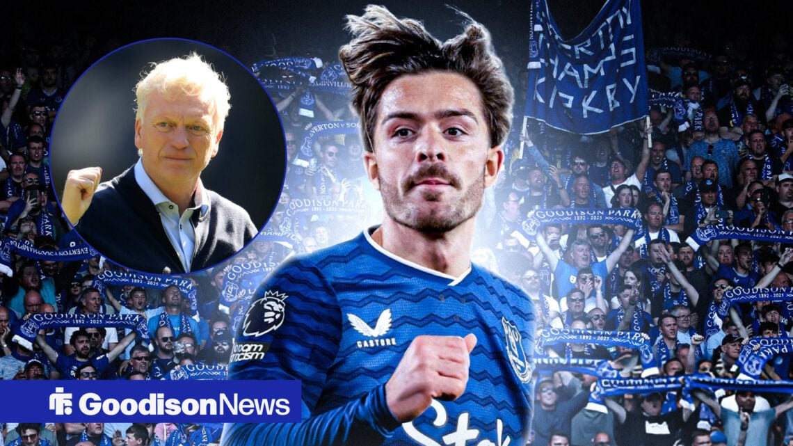 Jack Grealish, David Moyes, Everton