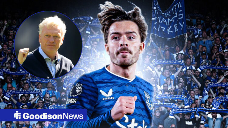 Jack Grealish, David Moyes, Everton
