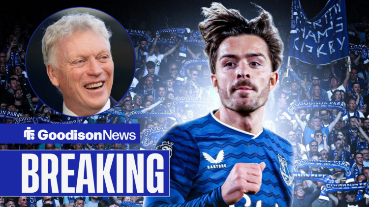 Breaking news with Everton target Jack Grealish and manager David Moyes.