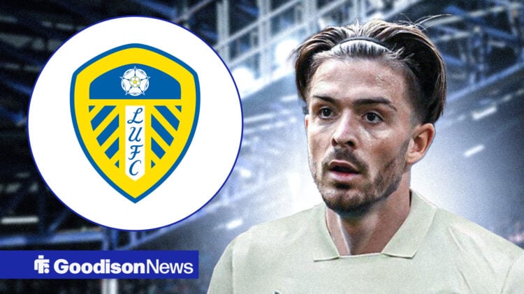 Jack Grealish in Everton kit
