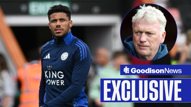 Goodison News exclusive as Everton target James Justin looks at manager David Moyes.