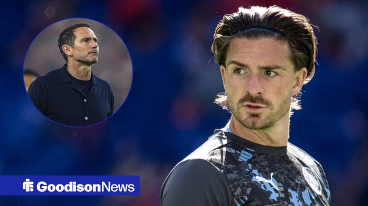Frank Lampard and Jack Grealish