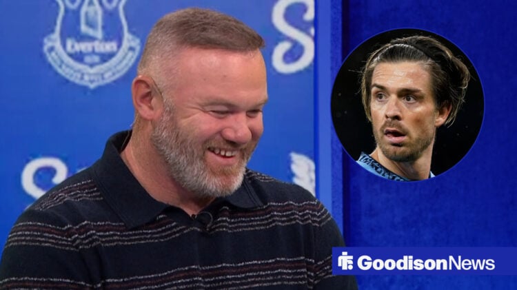 Wayne Rooney and Jack Grealish