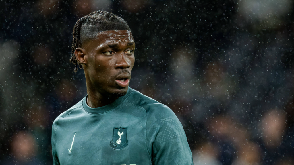 Everton-linked Tottenham midfielder Yves Bissouma.