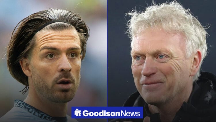 Jack Grealish and David Moyes