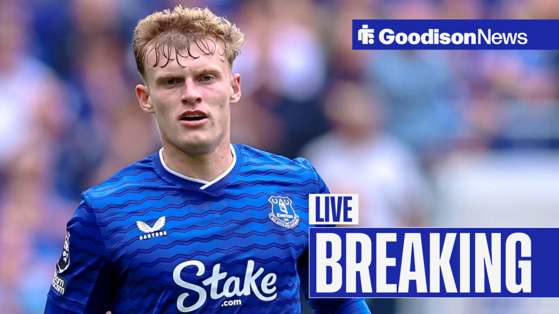 Everton defender Jarrad Branthwaite