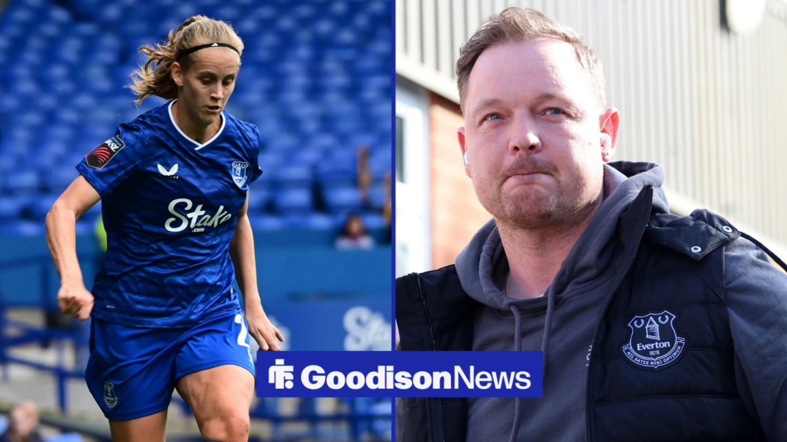 Katja Snoeijs dribbling on the left and Brian Sorensen on the right