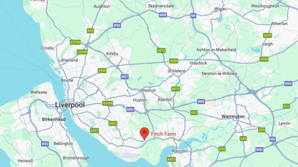 Everton's training ground location.