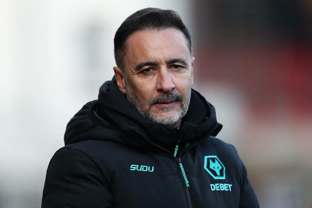 Vitor Pereira in Wolves coat in FA Cup