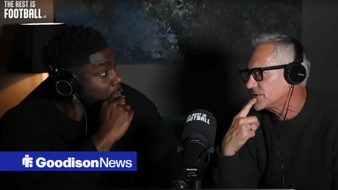 Pundits Micah Richards and Gary Lineker talk
