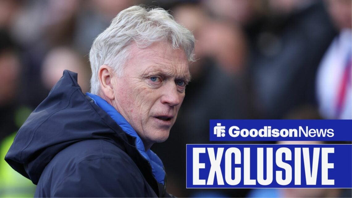 David Moyes looking concerned