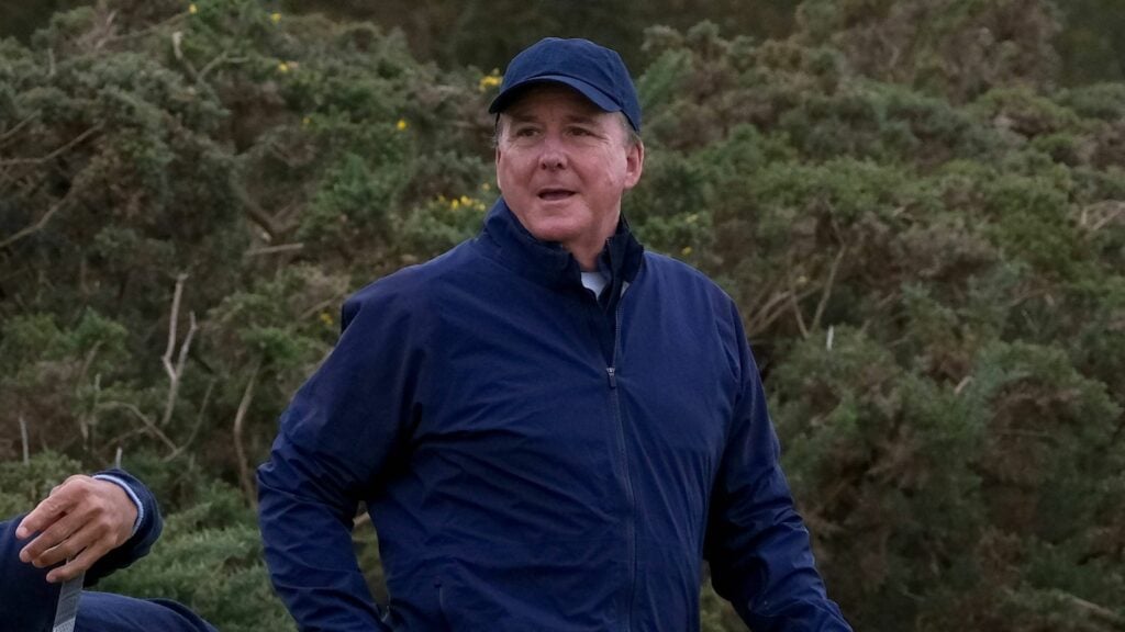 Everton owner Dan Friedkin during a charity golf event