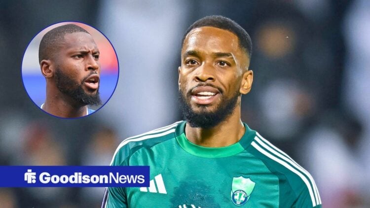 Al-Ahli striker Ivan Toney and Everton forward Beto