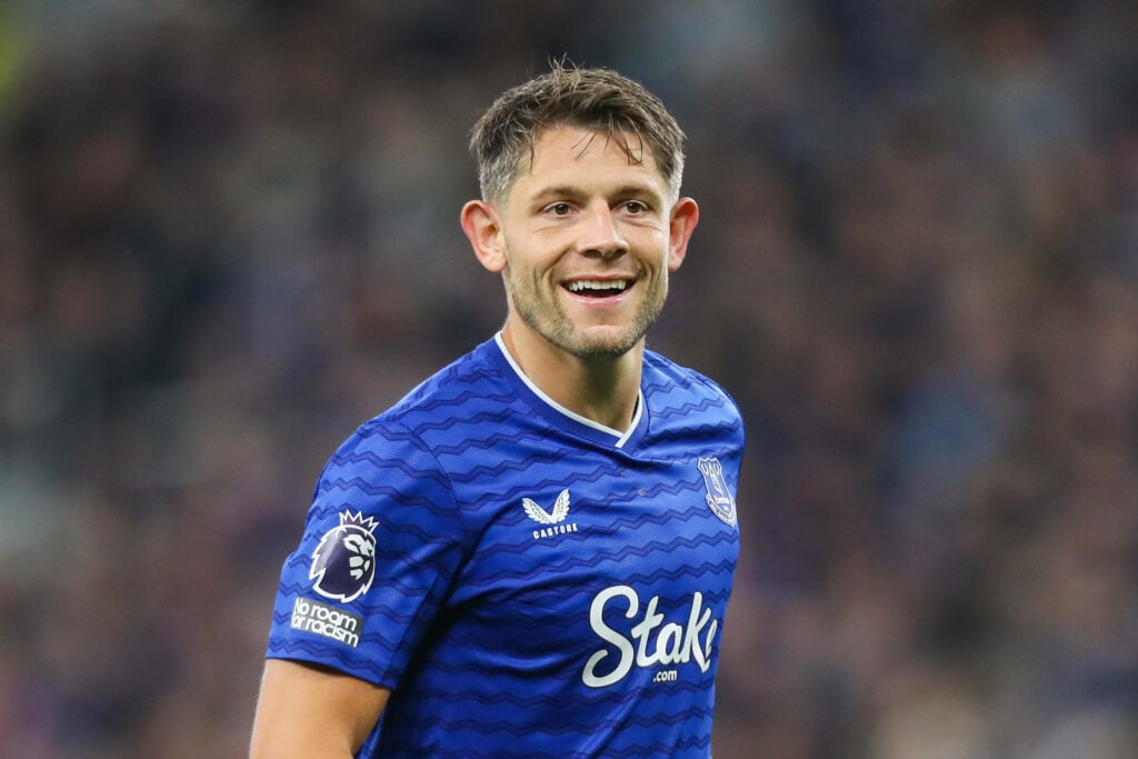 Everton defender James Tarkowski