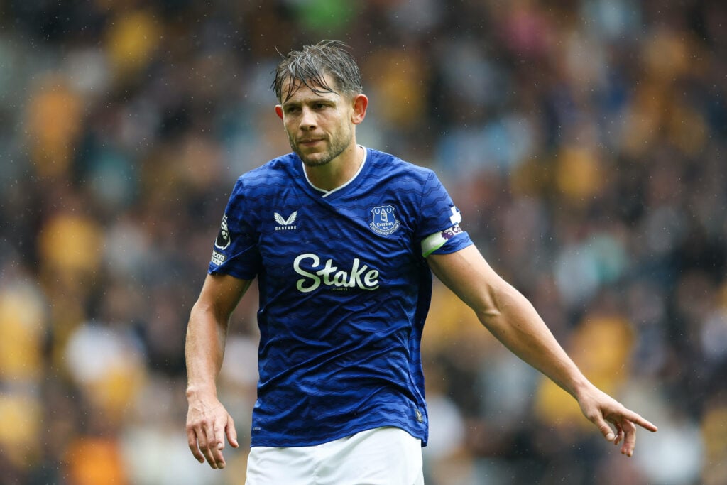 Everton defender James Tarkowski