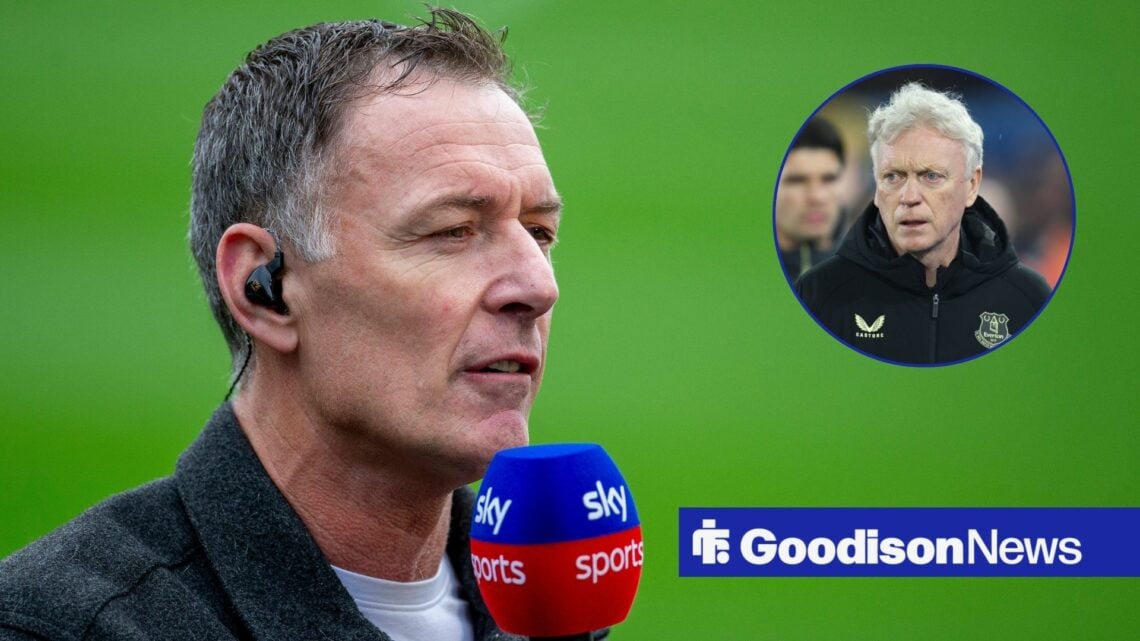 Chris Sutton with David Moyes in frame