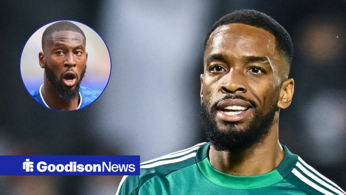 Ivan Toney alongside a circle inset of Beto.