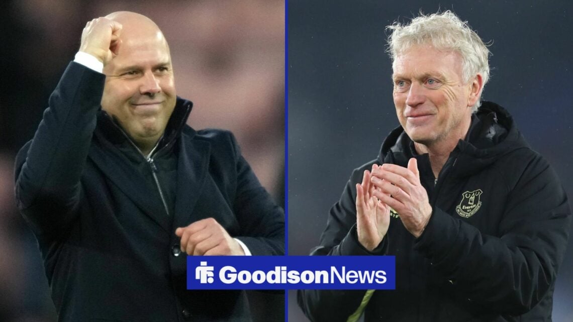 David Moyes and Arne Slot