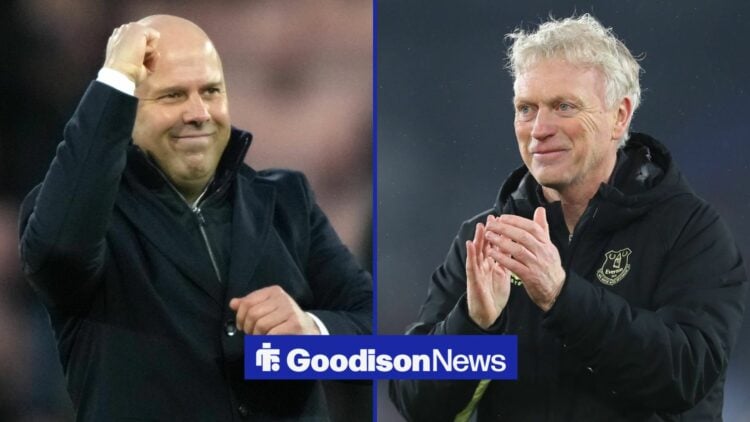 David Moyes and Arne Slot