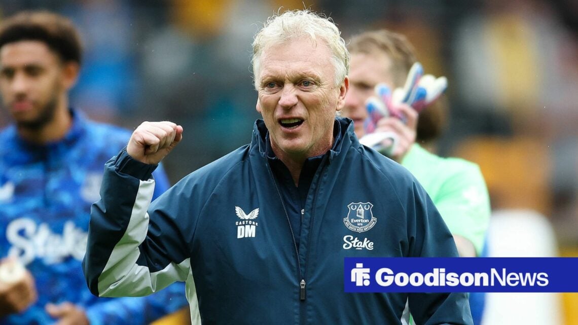 Everton manager David Moyes