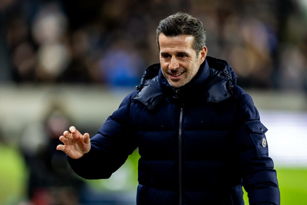 Fulham manager Marco Silva smiles