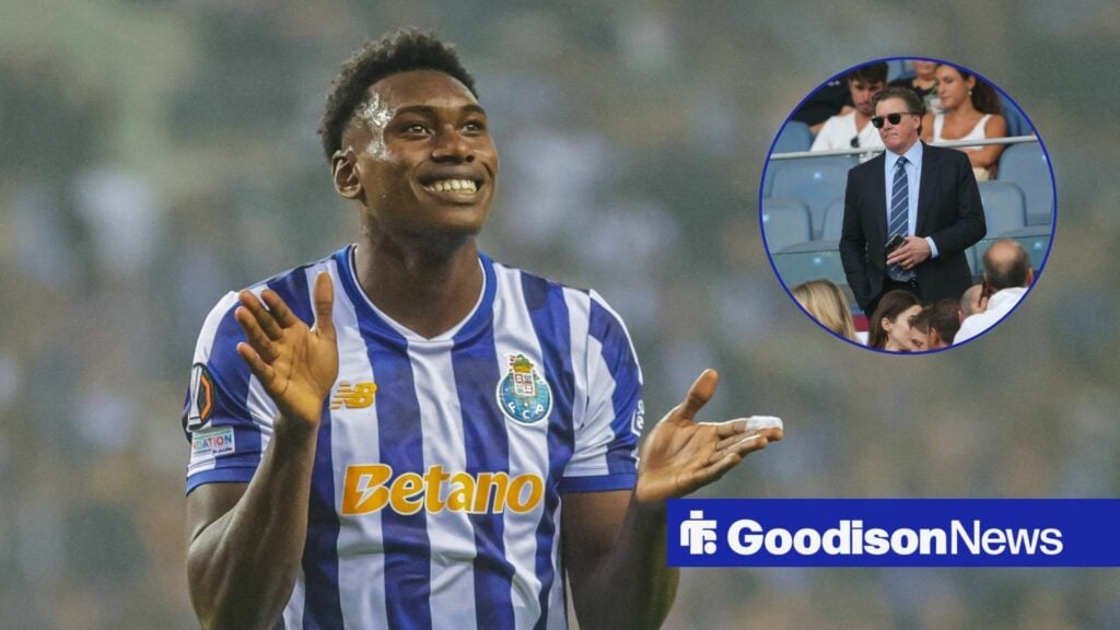 Everton scouts in attendance as Samu Aghehowa fires Porto to win over Malmo - report